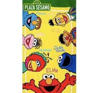 Sesame Street Amigos 100% Cotton Pool Bath Beach Towel